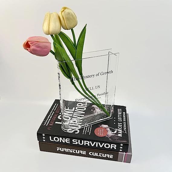 Book Vase for Flowers