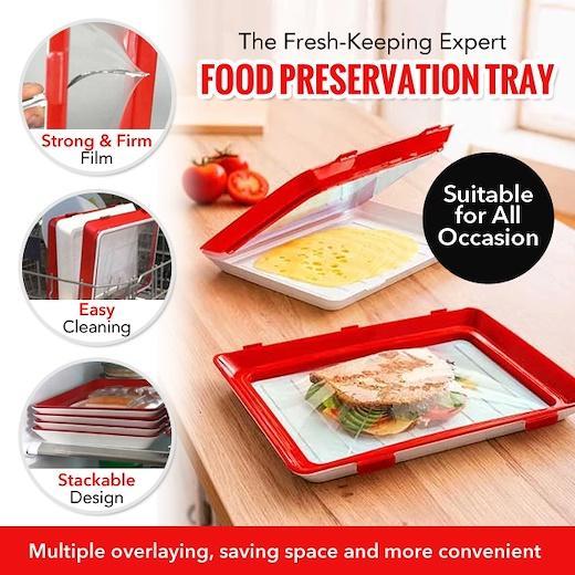 Stackable Food Preservation Tray